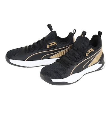 プーマ(PUMA)ジュニア バスケ シューズ バッシュ アップロー BG 軽量 黒 19483406