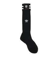 アンブロ(UMBRO)サッカー ソックス 靴下 ラインストッキング 22~24cm UAS8310 BLK24