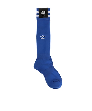 アンブロ（UMBRO）サッカー ソックス 靴下 ラインストッキング UAS8310 BLU24 22-24cm