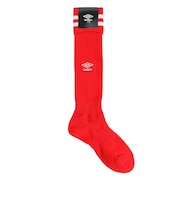 アンブロ(UMBRO)サッカー ソックス 靴下 ラインストッキング UAS8310 MRED24 22-24cm