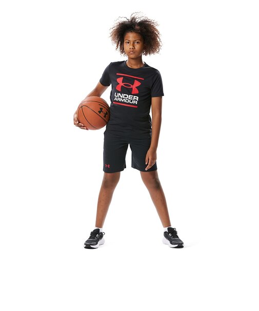 アンダーアーマー（UNDER ARMOUR）半袖Tシャツ ジュニア 上下セット TECH 1378275 001