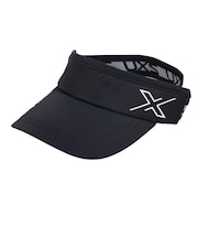ツー・タイムズ・ユー(2XU)ラン バイザー UQ6165F-BLK/BLK