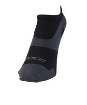 ツー・タイムズ・ユー(2XU)ランニングソックス 靴下 ベクターウルトラライトクルー ノーショーソックス UA7027E-BLK/TTM ブラック