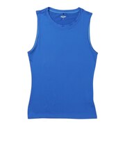 デュアリグ(DUARIG)サッカーウェア ドライプラス ストレッチ丸首ノースリーブ 3S0001-SCWR-741ES BLU