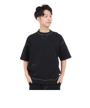 ニューバランス(new balance)半袖Tシャツ メンズ 黒 1000 オーバーサイズフィット AMT35028BK