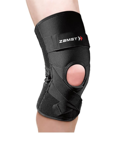 ザムスト(ZAMST)膝用サポーター 黒 S-3Lサイズ ZK-PROTECT 左右兼用 ハード 固定 膝 ひざ サポーター