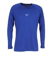 ミズノ（MIZUNO）野球 アンダーシャツ ローネック長袖シャツ 12JAAP1016 パステルネイビー 速乾