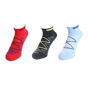 アンブロ(UMBRO)3足組アンクルソックス XEB UUAVJB08 SRBK