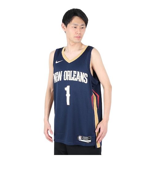 ナイキ（NIKE）NBA ニューオーリンズ ペリカンズ アイコン エディション 2022/23 スウィングマン バスケウェア DN2014-419