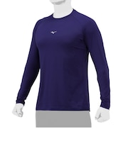 ミズノ(MIZUNO)野球 アンダーシャツ ローネック 長袖 12JAAP1067 速乾