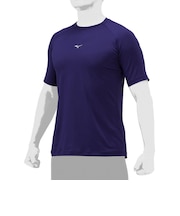 ミズノ(MIZUNO)野球 アンダーシャツ ローネック 半袖 12JAAP3067 速乾