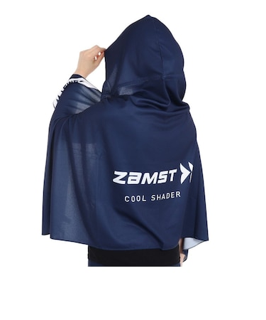 ザムスト（ZAMST）クールシェイダー COOL SHADER 23 クールポンチョ 冷感ポンチョ 即効冷感 暑さ対策 UVカット 紫外線対策
