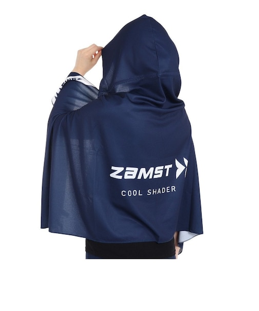 ザムスト（ZAMST）クールシェイダー COOL SHADER 23 クールポンチョ 冷感ポンチョ 即効冷感 暑さ対策 UVカット 紫外線対策