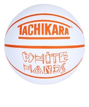 バスケットボール 7号球 WHITE HANDS ホワイト×オレンジ SB7-287