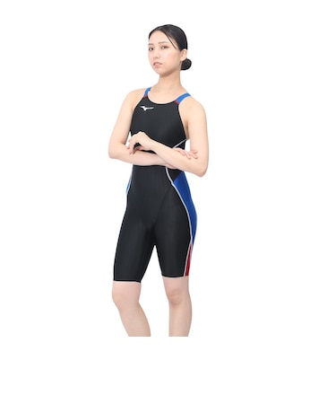 ミズノ（MIZUNO）競泳水着 レディース 水泳 ハーフスーツ レースオープン WA承認モデル N2MG122491