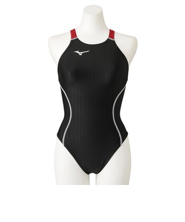 ミズノ（MIZUNO）競泳水着 ジュニア 女子 水泳 ミディアムカット WA承認モデル N2MA142496