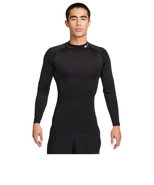 ナイキ(NIKE)長袖シャツ メンズ ドライフィット フィットネス モックネック FB7909-010