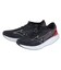ミズノ（MIZUNO）ランニングシューズ デュエルフラッシュ ブラック シルバー U1GD238001 スニーカー 軽量 レーシング トラックレース