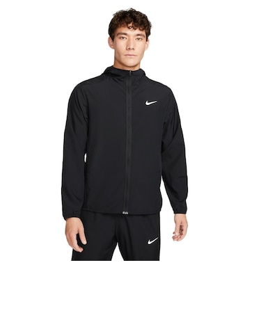 ナイキ（NIKE）ジャケット 速乾 ストレッチ ブラック 黒 ドライフィット フーデッド バーサタイル ジャケット FB7483-010