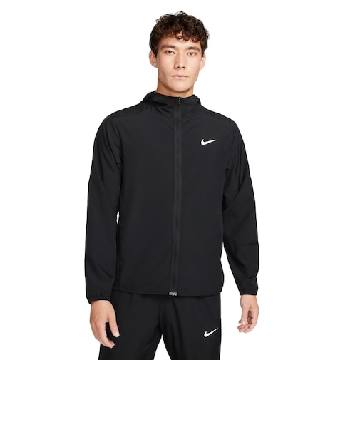 ナイキ（NIKE）ジャケット 速乾 ストレッチ ブラック 黒 ドライフィット フーデッド バーサタイル ジャケット FB7483-010