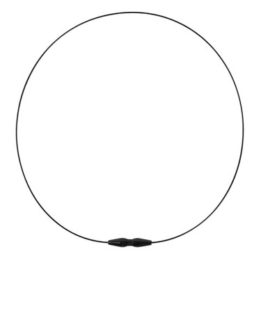 ファイテン（PHITEN）RAKUWA ネックレス EXTREME ワイヤーシングル ブラック 43cm 0223TG904052