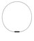 ファイテン（PHITEN）RAKUWA ネックレス EXTREME ワイヤーシングル ブラック 43cm 0223TG904052