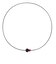 ファイテン（PHITEN）RAKUWA ネックレス EXTREME ミラーボールツイン ブラック/レッド 40cm 0223TG905151