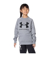 アンダーアーマー(UNDER ARMOUR)長袖Tシャツ キッズ テック テリー ロゴ クルー 1381171 035