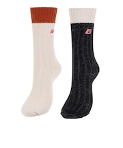 ニューバランス(new balance)ローゲージ ミッドカフ 2Pソックス 2足組 LAS33262AS1