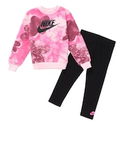 ナイキ(NIKE)トレーナー キッズ 上下セット CREW LEGGING SET 36L065-023