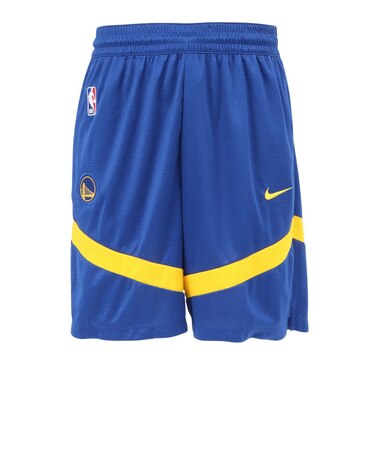 ナイキ（NIKE）バスケットボールウェア ゴールデンステート ウォリアーズ プラクティス アイコン+ NBA ショートパンツ FB4020-495