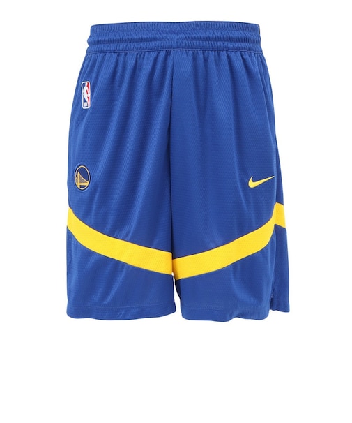 ナイキ（NIKE）バスケットボールウェア ゴールデンステート ウォリアーズ プラクティス アイコン+ NBA ショートパンツ FB4020-495