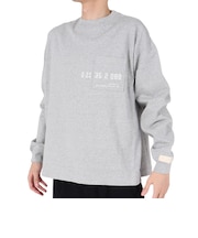 ニューバランス(new balance)1000 ミルナンバリングプリントロングスリーブ Tシャツオーバーサイズフィット AMT35104AG