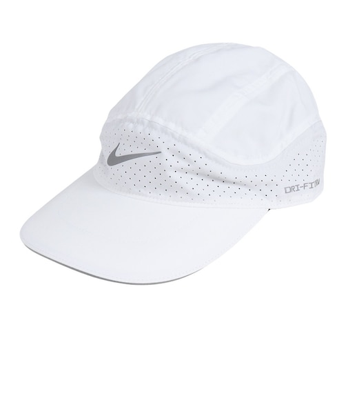 ナイキ(NIKE)ランニング キャップ 通気性 速乾 ホワイト 白 M/L FB5681-100