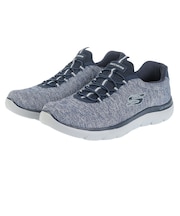 スケッチャーズ(SKECHERS)カジュアルシューズ サミッツ フォートン ネイビー 52813W-NVY スニーカー カジュアル ウォーキング トレーニング…