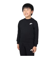 ナイキ（NIKE）スウェット トレーナー スウェットシャツ スポーツウェア クラブ フリース FD3006-010 裏起毛 黒 ブラック