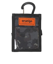 オレンジ(ORANGE)パスケース BS カラビナ付き 201247 2036