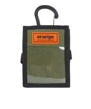 オレンジ(ORANGE)パスケース BS カラビナ付き 201247 4111