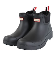ハンター(Hunter)レインブーツ プレイ ネオプレン チェルシー ブーツ ブラック WFS3020RMA-BLK 長靴 雨天 雨 防水 おしゃれ