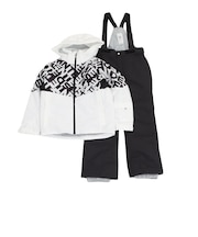 デサント(DESCENTE)ジュニア スーツ スキーウェア ジャケット パンツ 上下セット DWJWJH01X CWH サイズ調整