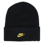 ナイキ(NIKE)ジュニア ニット帽 ピーク リバーシブル トール カフ スマイリー ビーニー FB6493-010