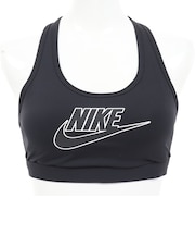 ナイキ(NIKE)スポーツブラ ブラック 黒 スウッシュ MED スポーツブラ フューチュラ FB4081-010