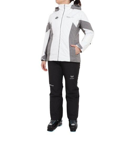 デサント（DESCENTE）スキーウェア スーツ ジャケット パンツ 上下セット SUIT DWWWJH82X LGRY