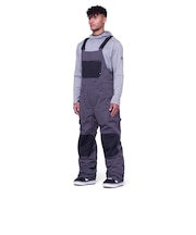 シックスエイトシックス(686)ボードウェア ビブパンツ HOT LAP INSULATED BIB M2W211 CHARCOAL CB