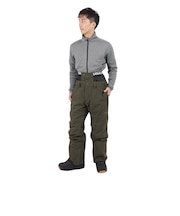 スノーボード ウェア パンツ BACK LOGO PANTS USM23OB00KHAKI