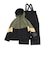 エアボーン（ARBN）ジュニア スキー スノーボード ウェア 上下セット 24 SWITCHOVER BOYS AB43WW1531J KHK