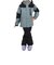 エアボーン（ARBN）ジュニア スキー スノーボード ウェア 上下セット 24 STYLISH GIRLS AB43WW1533J SLT