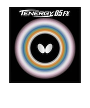 バタフライ(Butterfly)卓球ラバー テナジー 05FX 赤 裏ソフト 05900