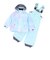 ジュニア スキーウェア ガールズ TGフォグスーツ 上下セット ST23FW0039 PNK サイズ調整