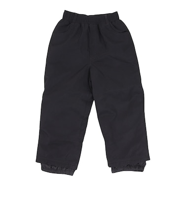 ジュニア 子供 スノーパンツ ST23FW0042 BLK サイズ調整